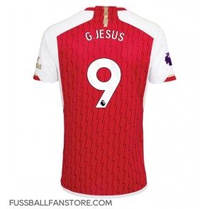 Arsenal Gabriel Jesus #9 Replik Heimtrikot 2023-24 Kurzarm